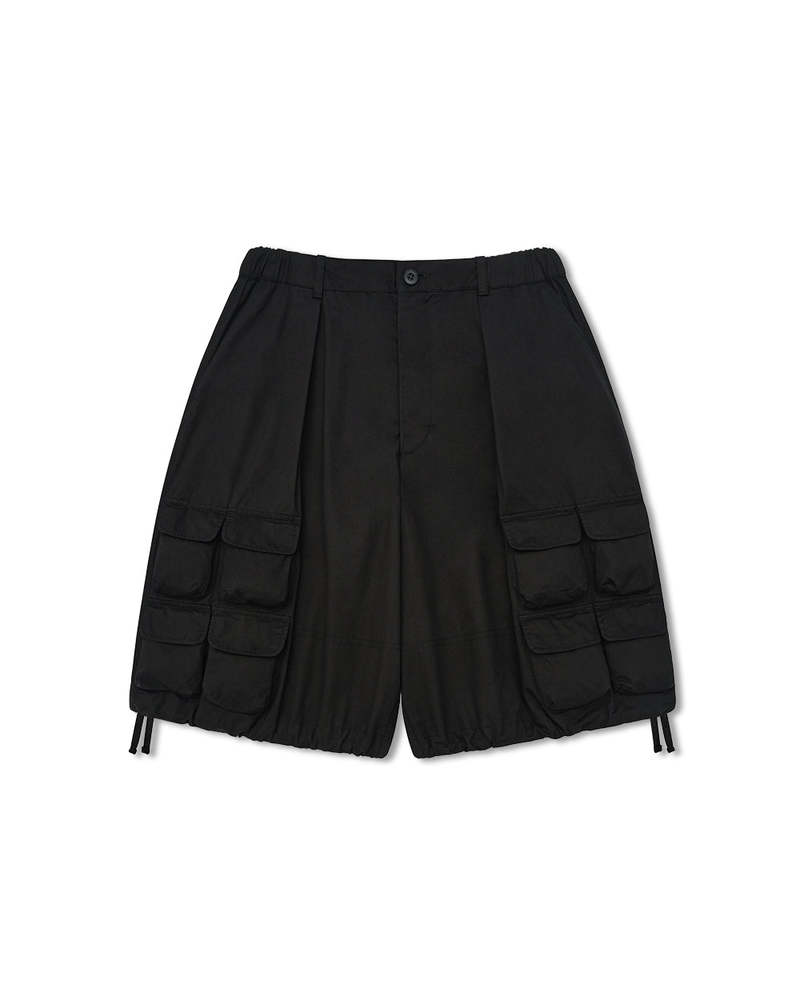 【ANGLAN】24SS★ [AG] Slather Utility Pocket Half Pants Anglan Slather Utility Pocket Half Pants - Black | Garmentory
