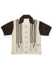 Kapital 12G Mesh Knit Tennessee Cuba Polo - Beige - Thumbnail 1