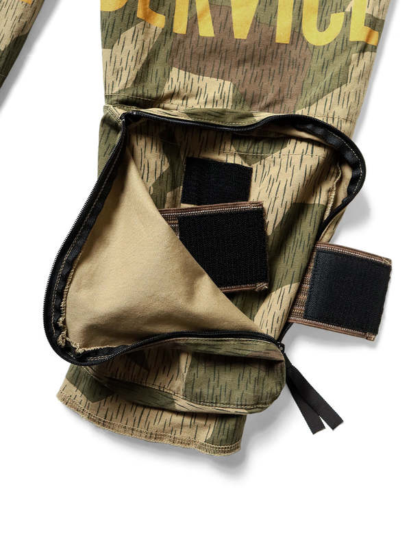 Kapital Ox Rain Camo East Remair Pants - Rcm Camo Green