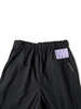 Kapital Rip Stop Nouvelle Shuttle Shorts - Black/Purple - Thumbnail 5