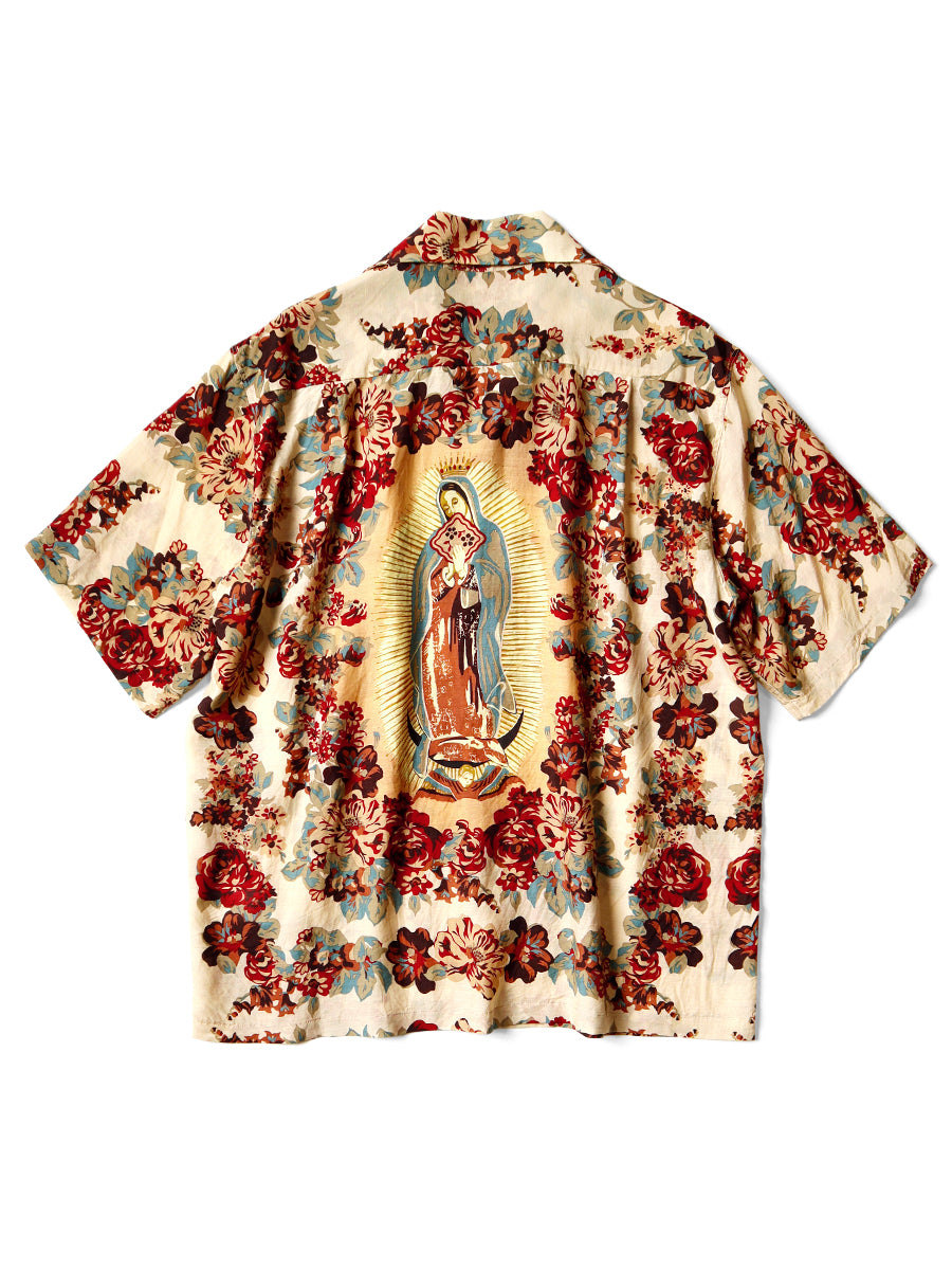 kapital huge マリアTシャツ Kapital Opal Jersey Raglan Huge Tee (Virgin Maria Print