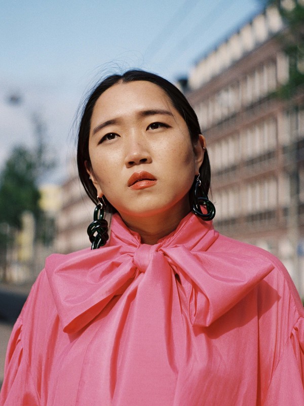 Corey Moranis Double Knot Earrings