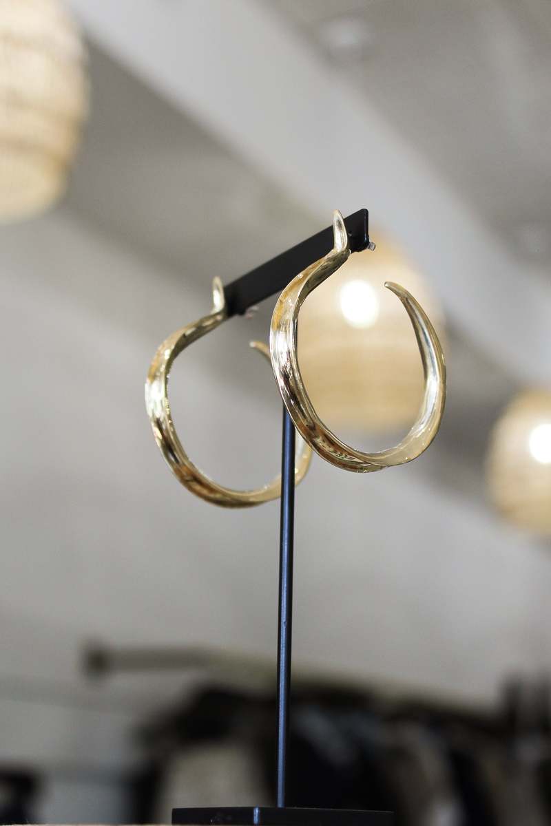 Ariana Boussard-Reifel Medium Kiki Earring - Brass