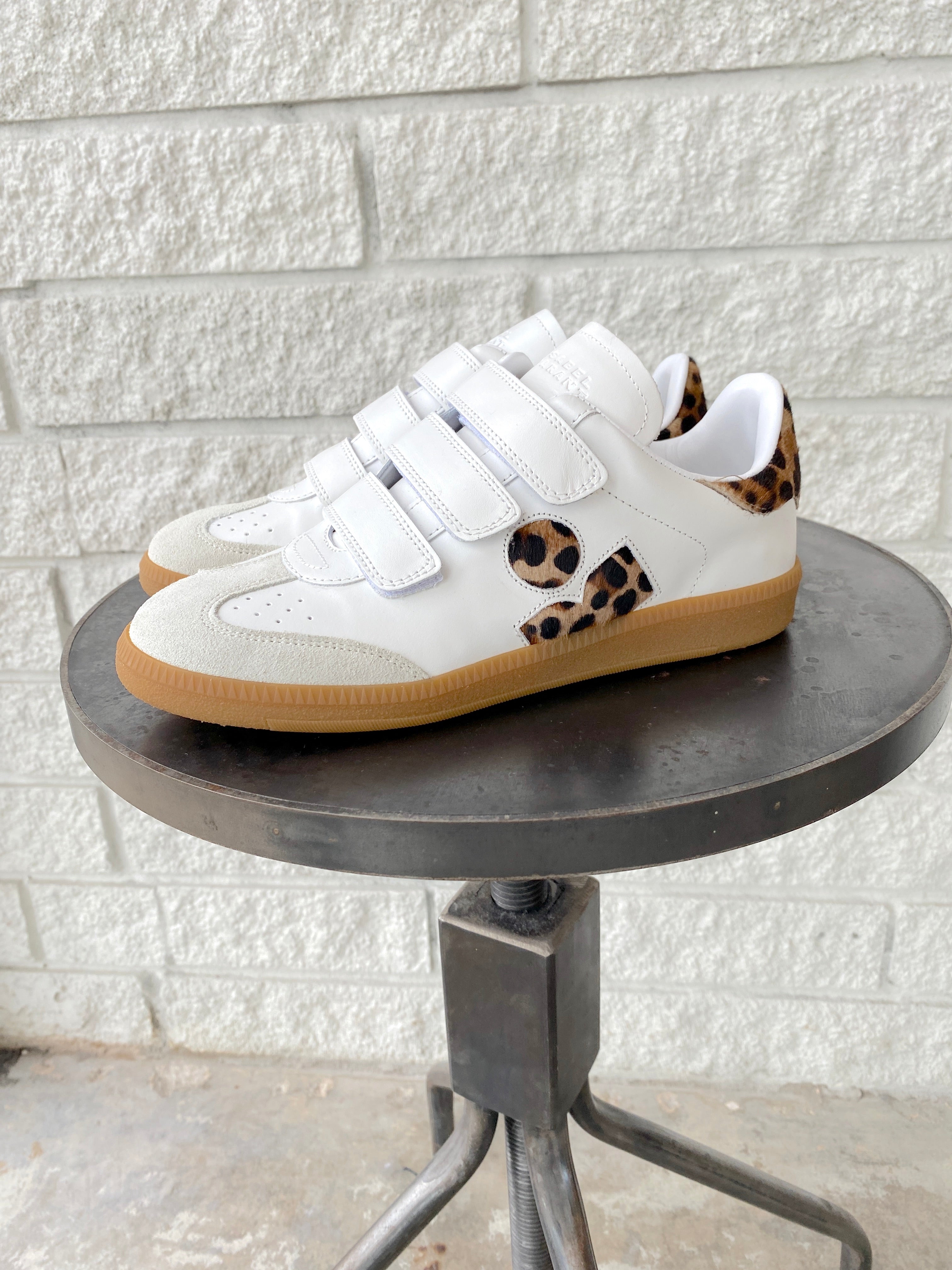 スニーカー Isabel Marant Etoile White Leather Logo Classic Sn Sneakers White Beth Classic Sneaker | Isabel Marant
