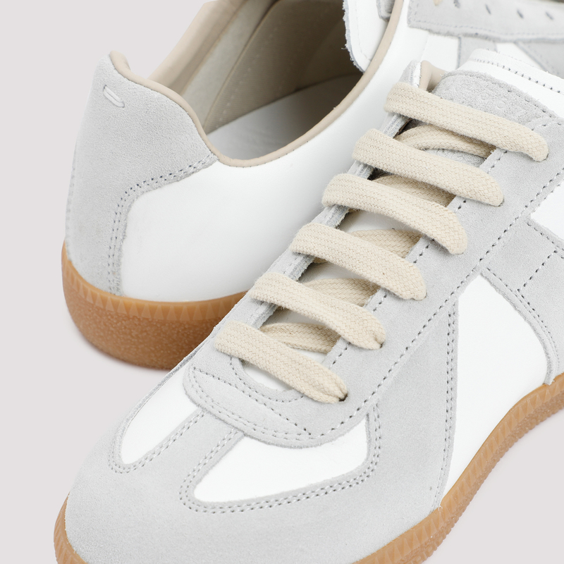 【関税＆送料込み】Maison Margiela Sneakers Dirty White Maison Margiela Men's Replica Mule Sneakers in Dirty White
