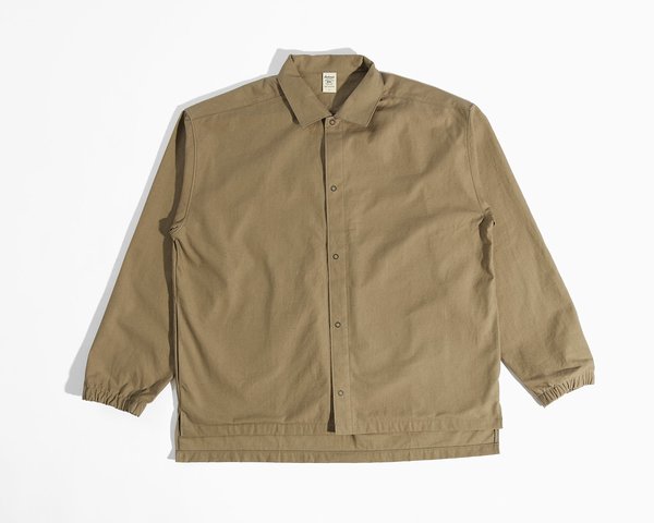 Jackman Back-Nep Coach Shirt - Sepia