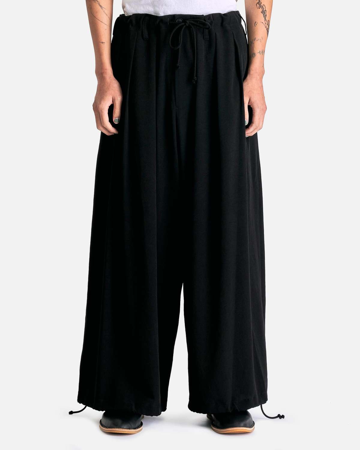 パンツ GABARDINE U-STANDARD BALLOON PANTS Yohji Yamamoto Pour Homme U Standard Balloon Pants - Black