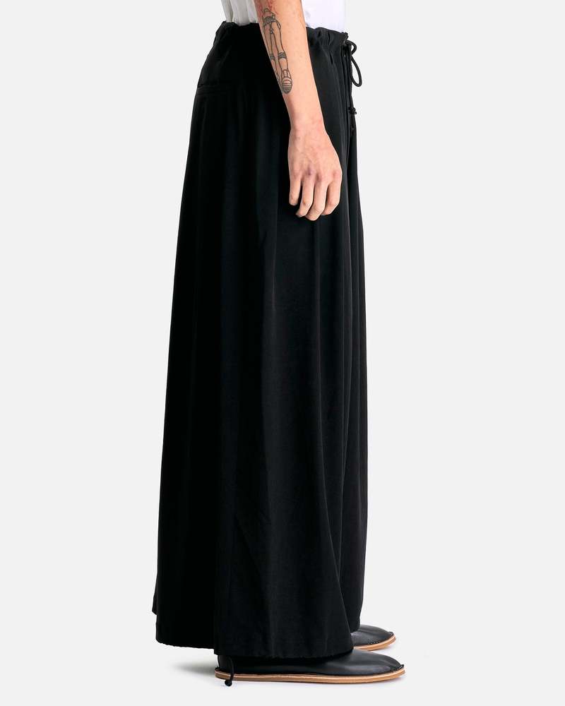 パンツ GABARDINE U-STANDARD BALLOON PANTS Yohji Yamamoto Pour Homme U Standard Balloon Pants - Black