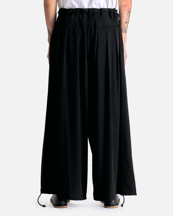 Yohji Yamamoto Pour Homme U Standard Balloon Pants - Black