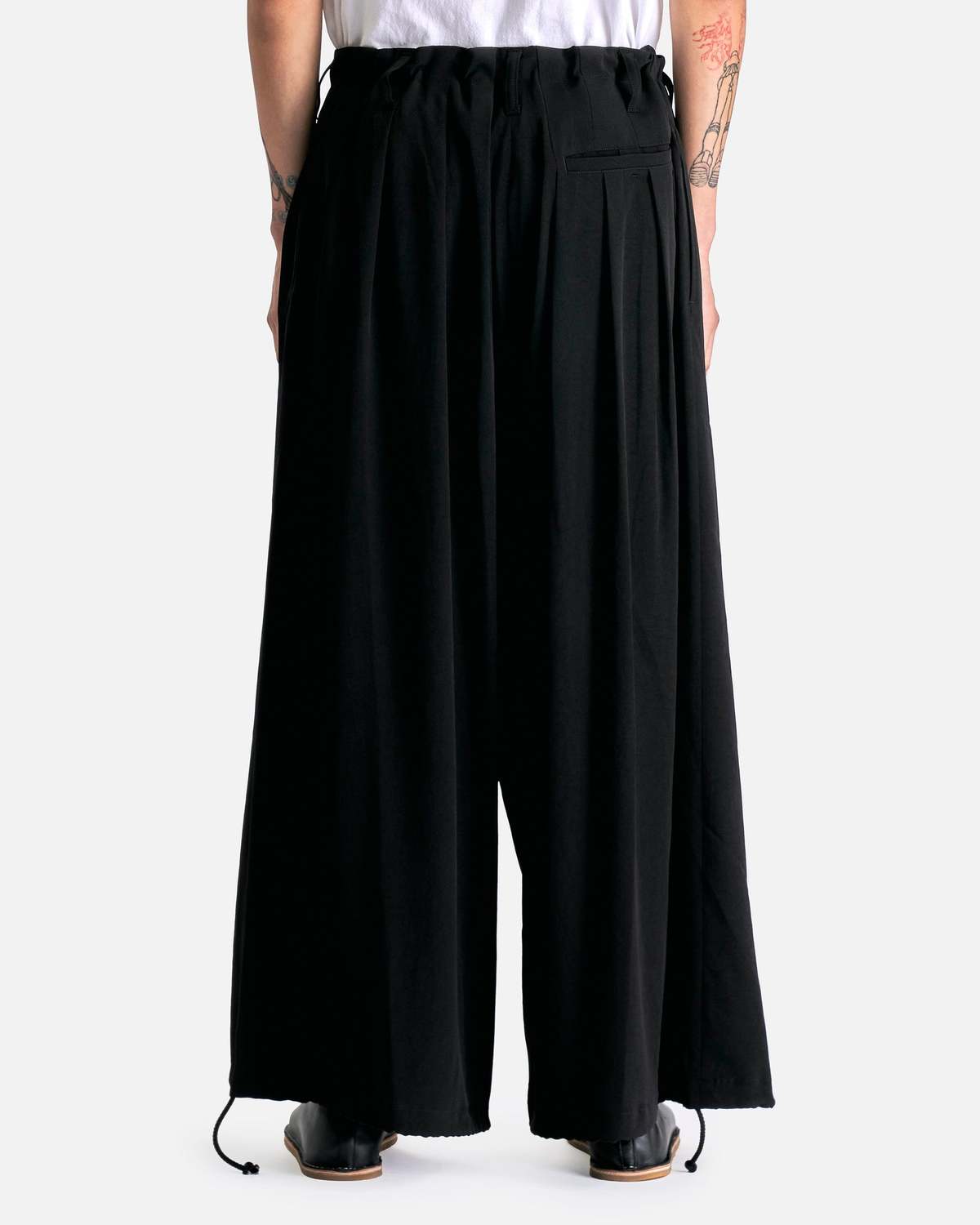 Yohji Yamamoto Pour Homme U Standard Balloon Pants - Black 