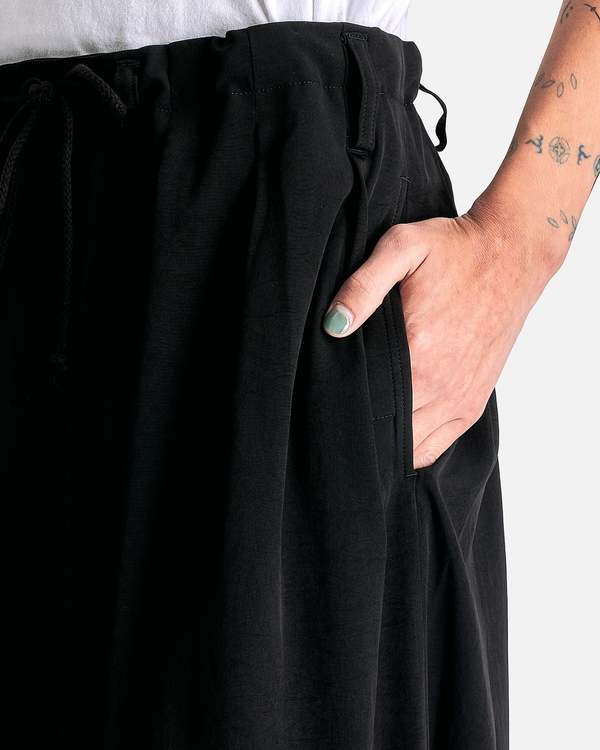 Yohji Yamamoto Pour Homme U Standard Balloon Pants - Black