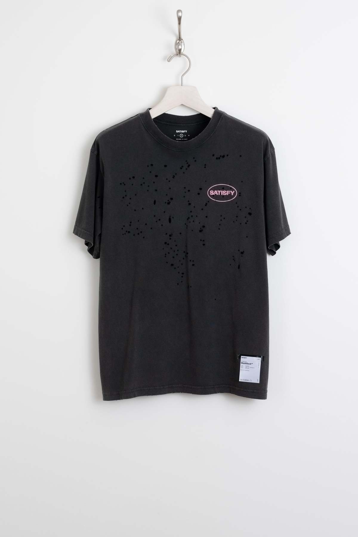 Satisfy MothTech T-Shirt - Aged Black | Garmentory