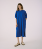SAYAKA DAVIS NEW YORK Twisted Sleeve Dress - Ultramarine - Thumbnail 1