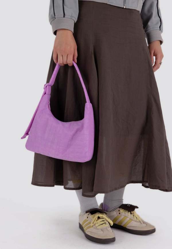 BAGGU Mini Nylon Shoulder Bag - Peony | Garmentory