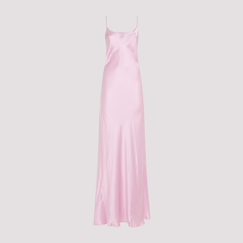 Victoria Beckham Floorlenght Cami Dress - Pink/Purple | Garmentory Victoria Beckham Floorlenght Cami Dress - Pink/Purple | Garmentory