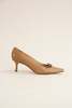 Vintage Jimmy Choo Heels - Camel - Thumbnail 1