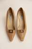 Vintage Jimmy Choo Heels - Camel - Thumbnail 2