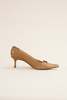 Vintage Jimmy Choo Heels - Camel - Thumbnail 5