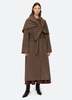 Sea NY Viv Coat - Brown/Pine - Thumbnail 3