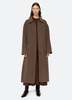 Sea NY Viv Coat - Brown/Pine - Thumbnail 7
