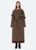 Sea NY Viv Coat - Brown/Pine - Thumbnail 9