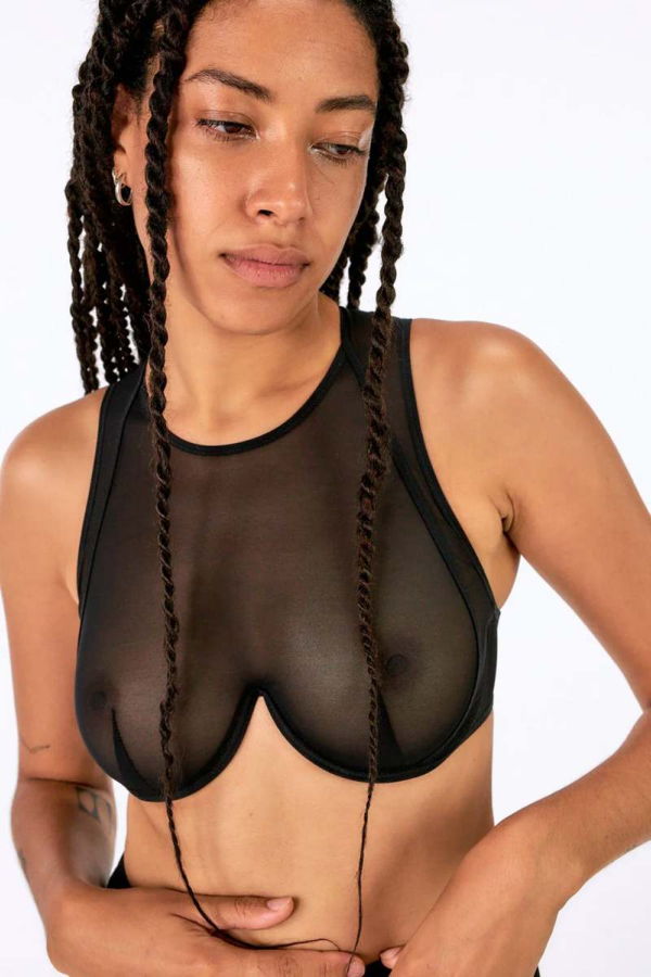 La Fille D'o Futura High Neck Bra