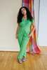 Rujuta Sheth Venus Wrap Jumper - Green Flash - Thumbnail 1