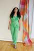 Rujuta Sheth Venus Wrap Jumper - Green Flash - Thumbnail 3