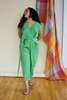 Rujuta Sheth Venus Wrap Jumper - Green Flash - Thumbnail 4