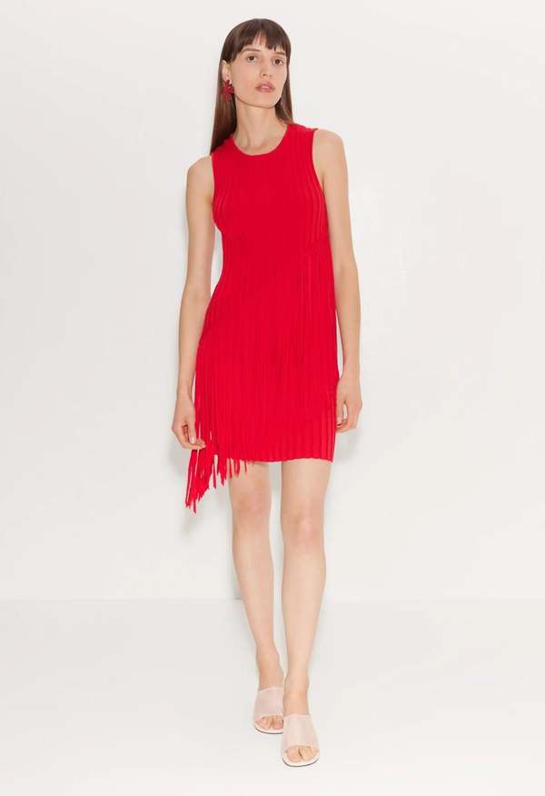 backless knit halter dress Backless Long Halter Knit Dress  Selfyy