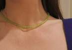 Ettori Mina Necklace - Green Algae - Thumbnail 3