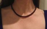 Ettori Zoe Necklace - Amber - Thumbnail 3