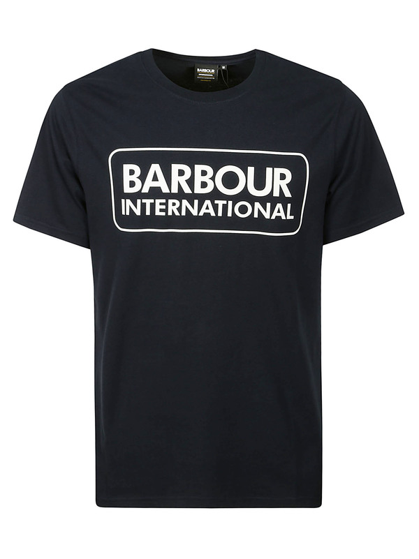 Tシャツ・カットソー Barbour ESSENTIAL LARGE LOGO TEE (44996) Barbour Essential Large Logo Tee | Garmentory
