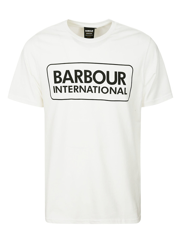 Tシャツ・カットソー Barbour ESSENTIAL LARGE LOGO TEE (44995) Barbour Essential Large Logo Tee | Garmentory