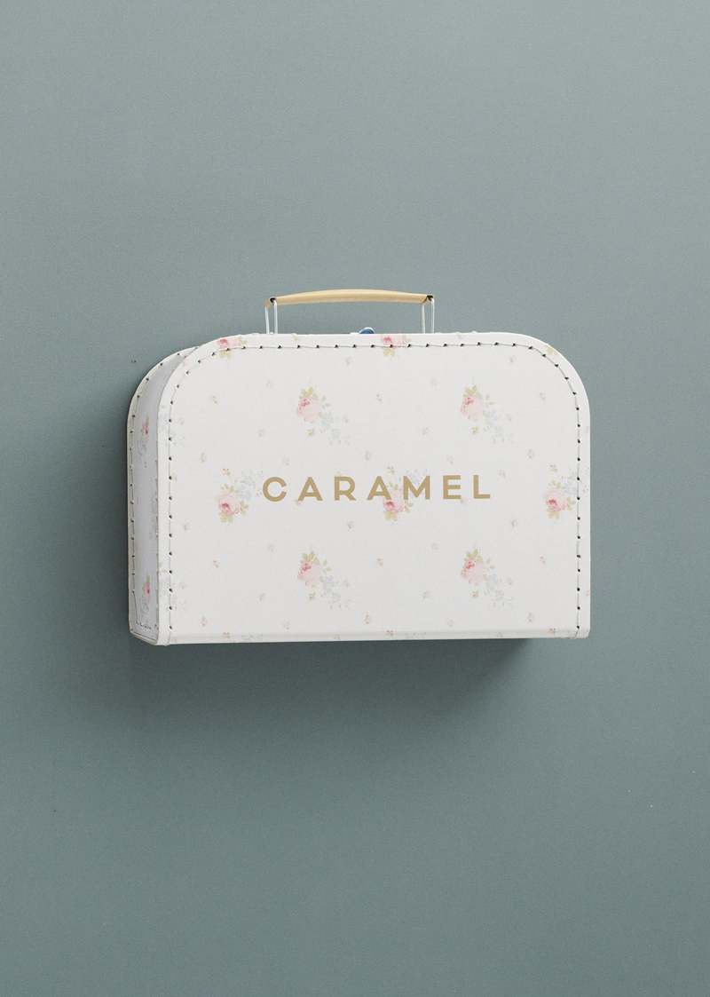 バッグ caramel SMALL SUITCASE - ROSE BOUQUET Caramel Small Suitcase - Rose Bouquet | Garmentory