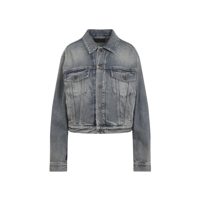 Balenciaga Small Fit Jacket - Blue Rust | Garmentory