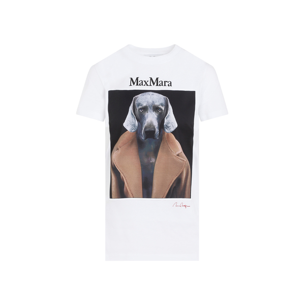 Max Mara Cipria Dog T Shirt - CAMMELLO | Garmentory