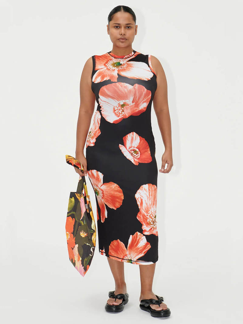 Stine Goya SGDanya Dress - Opium Poppies | Garmentory