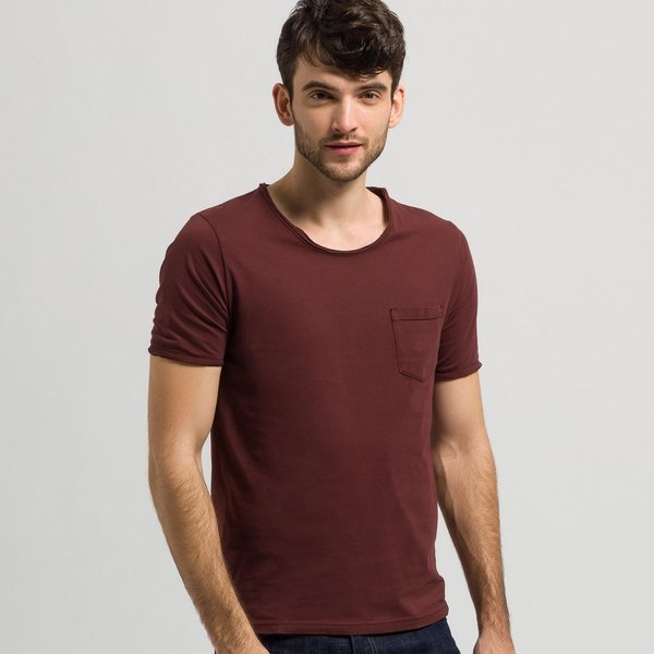 Armedangels Curt T-Shirt - Grape red Armedangels Curt T-Shirt - Grape red