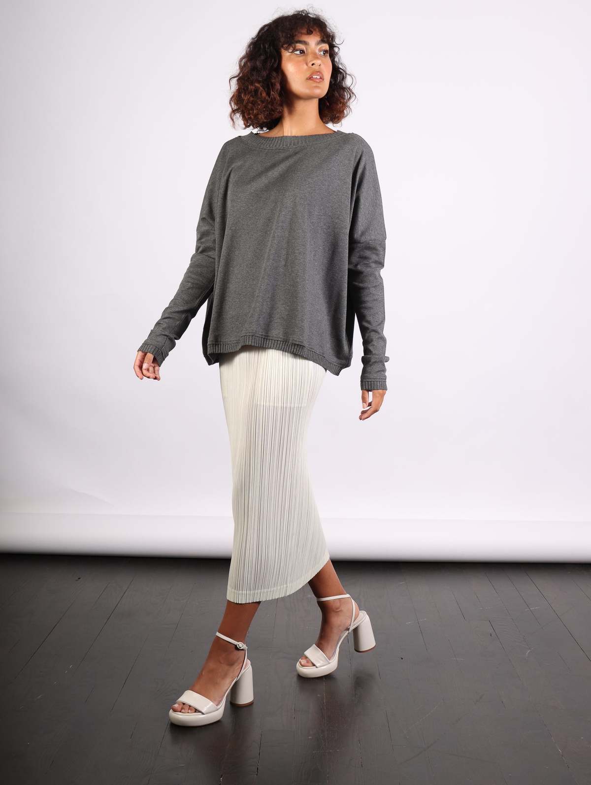 Pleats Please by Issey Miyake Thicker Bottoms Skirt - Off White - Image 6 of 8