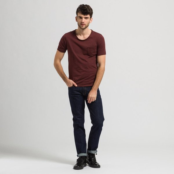 Armedangels Curt T-Shirt - Grape red Armedangels Curt T-Shirt - Grape red