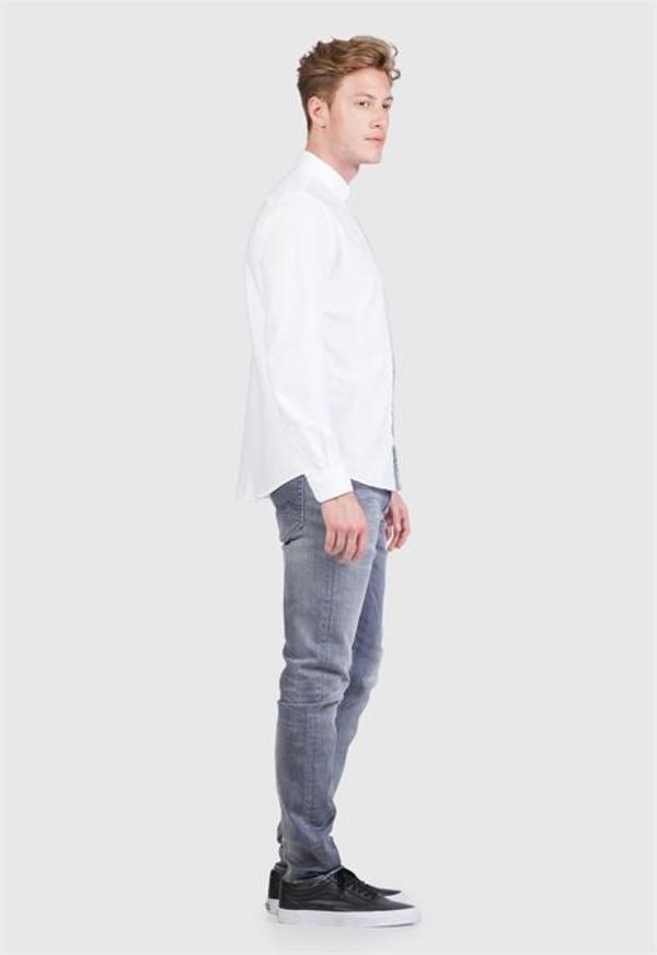 kings of indigo Enda Shirt white kings of indigo Enda Shirt white