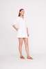 Staud Mini Vincent Dress - white - Thumbnail 2