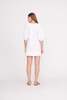 Staud Mini Vincent Dress - white - Thumbnail 3