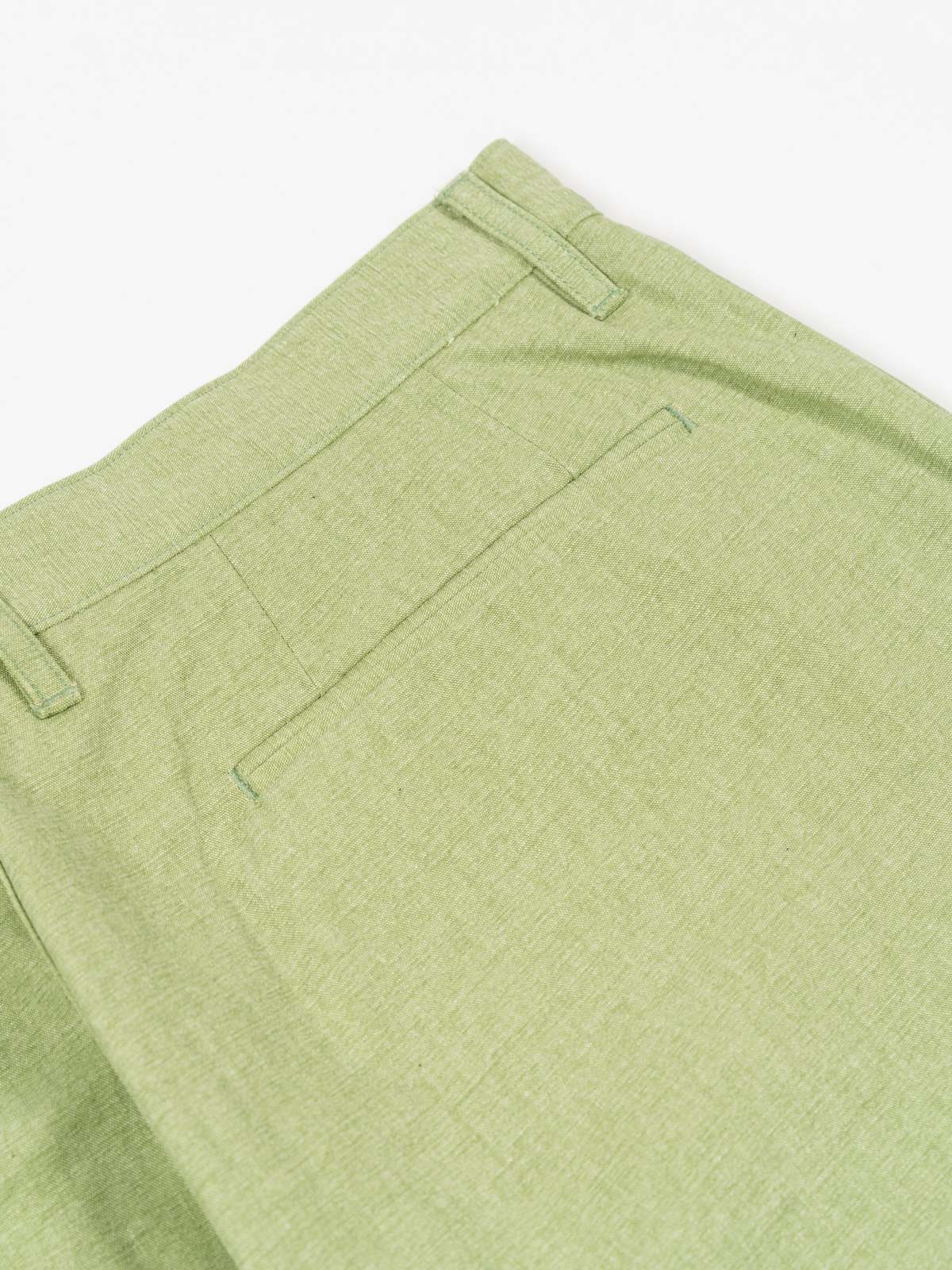 Auralee Washed Hard Twist Canvas Pants - Green | Garmentory