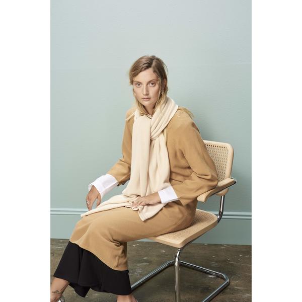 Kowtow Good to me scarf - cream Kowtow Good to me scarf - cream