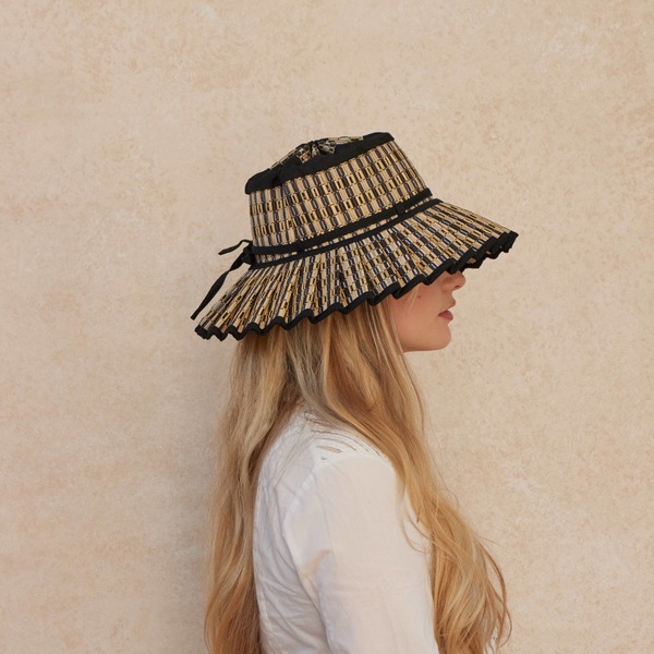 Lorna Murray palermo island vienna hat - Black | Garmentory