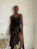 Ceres Monae  One-of- a- Kind Asymmetric Slip Tye Dye Dress - Thumbnail 1