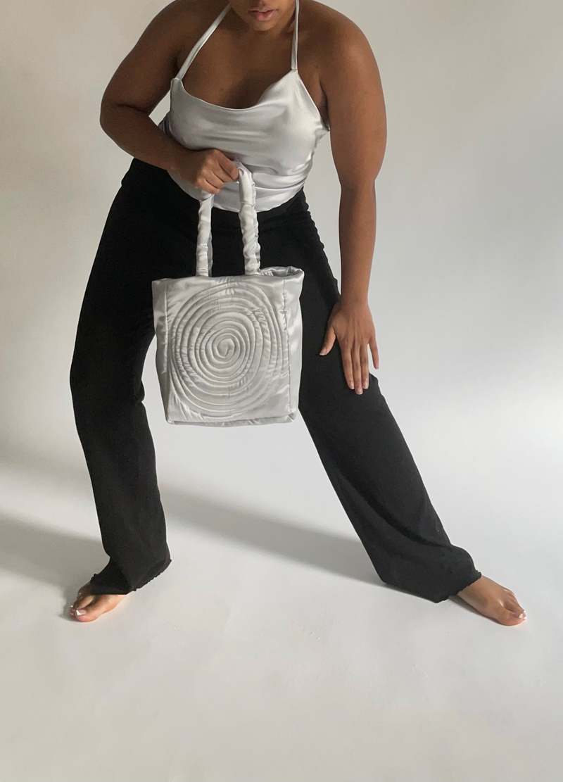 Ceres Monae Portal Bag - Silver