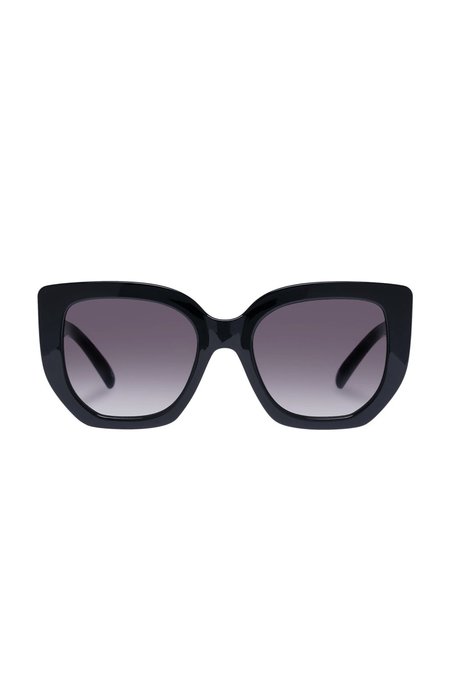 Le Specs Runaways Acetate Sunglasses Black Le Specs Dream Lover - Black – Luck Lafayette main image 4